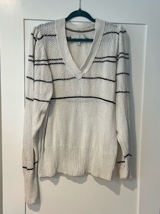 Brochu Walker Sasha Striped Sweater Size M - Picture 3 of 7